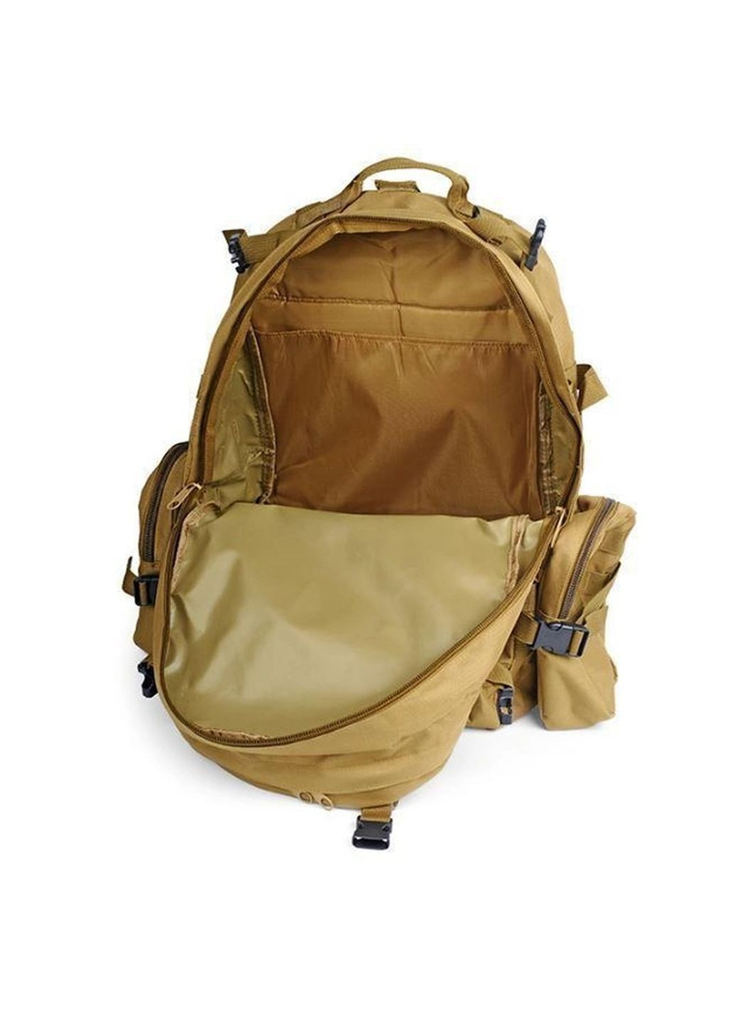 Тактичний похідний рюкзак на 56 л D3-GGL-402 Койот Solve (282822860)