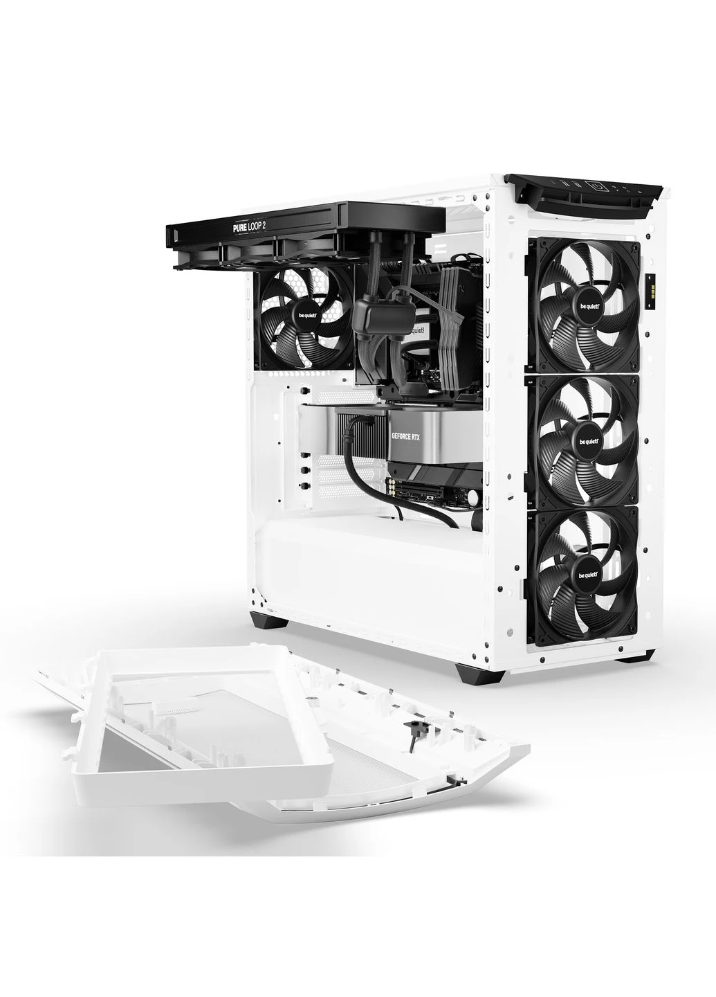 Корпус Shadow Base 800 DX White (BGW62) be quiet! (400048586)