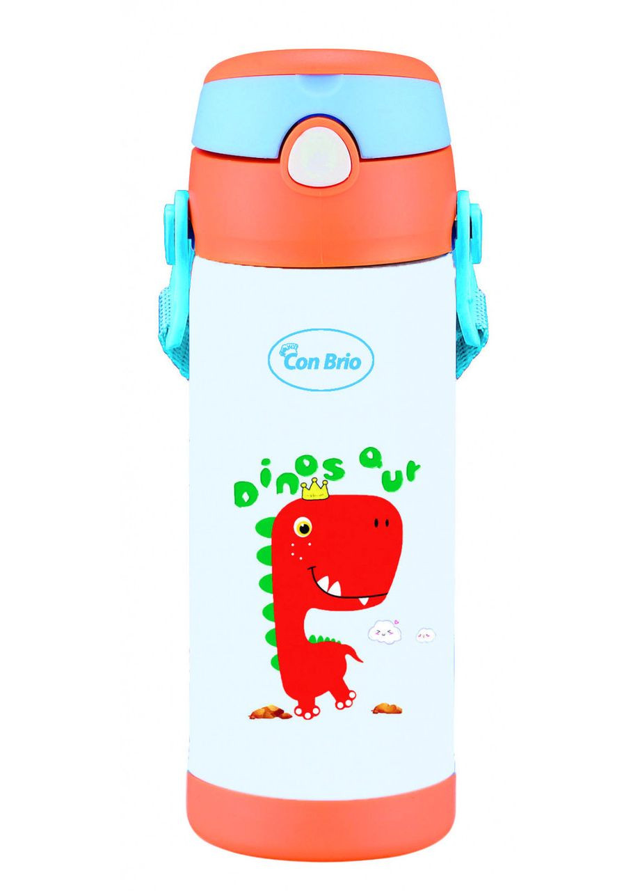 Термос питний з нержавіючої сталі 0.35 л (CB-391) Динозавр Con Brio (334006891)