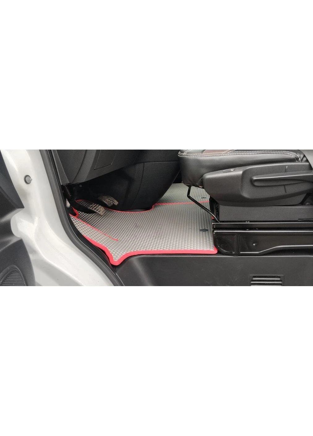 Килимки (2 шт, EVA, сірі) для Renault Trafic 2015- рр Digital Designs (390740381)
