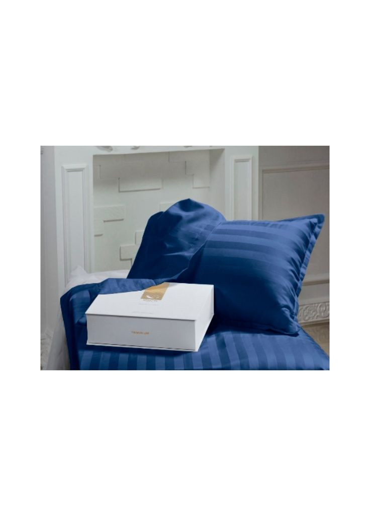 Постільна білизна (m221756) Mirson Сатин Premium Blue sea 2х160х220 (366562165)