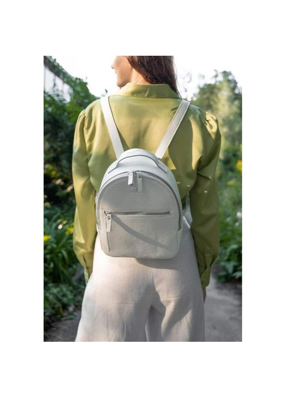 Рюкзак женский кожаный с ремнем через плечо Groove S белый The Wings (301871145)