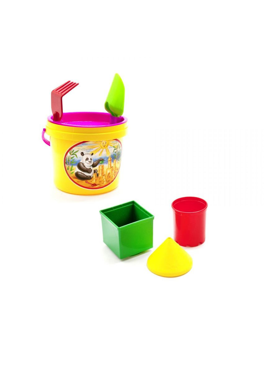Песочный набор, 7 предметов (желтый) Юника (289852366)