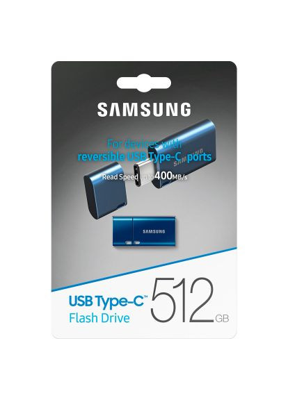 USB флеш накопичувач (MUF-512DA/APC) Samsung 512GB USB Type-C Blue USB 3.1 (366645701)