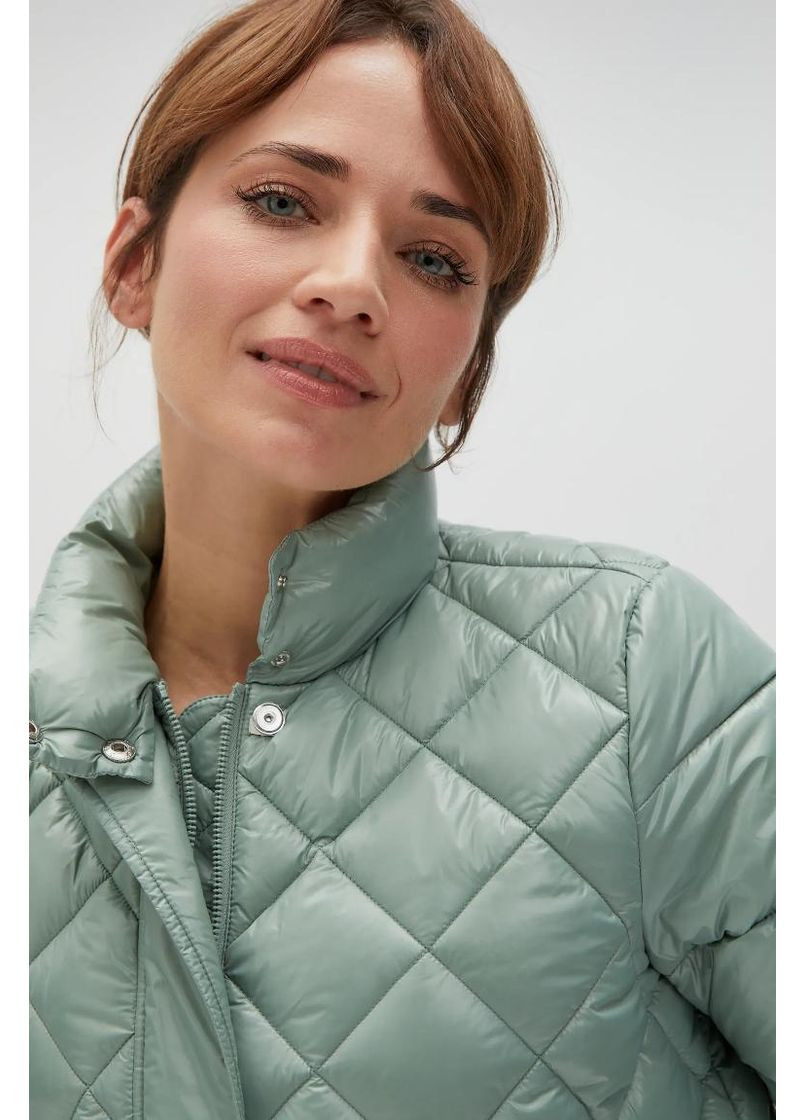 Оливковая демисезонная куртка Moodo