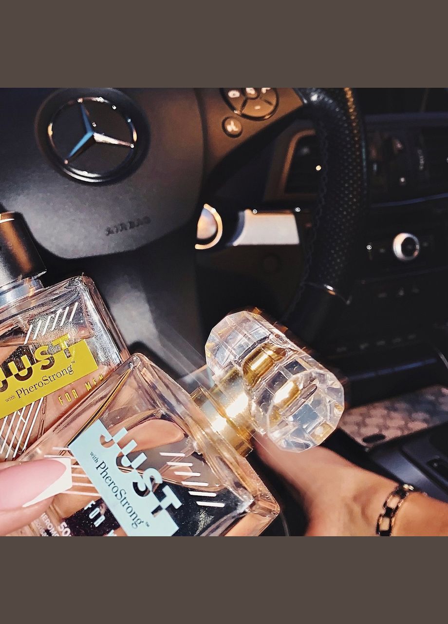 Духи Just with для чоловіків 1 мл PheroStrong (329741771)