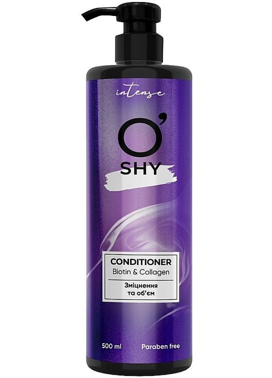 Кондиционер "Укрепление и объем" Intense Biotin & Collagen 500ml (1348144-9205674) O'shy (368648152)