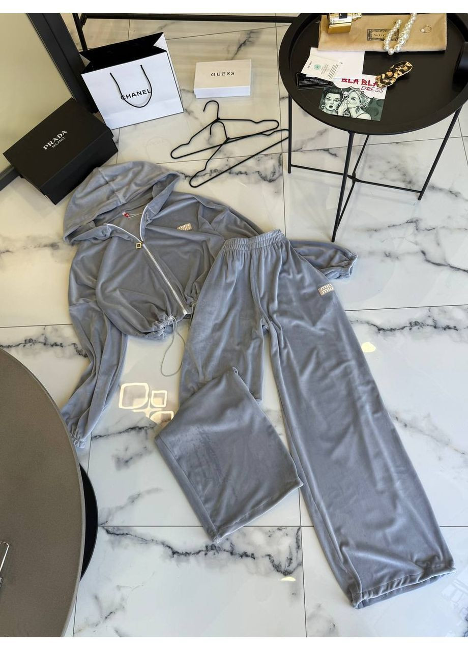 Костюм з лого (кофта+палаццо) No Brand (365624453)