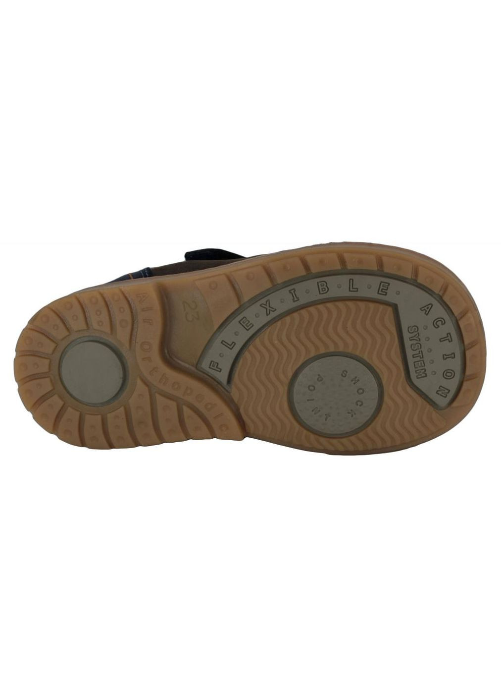 Черевики осінні 2143 для хлопчиків синьо-коричневі, нубук. Розмір Topitop (369660697)