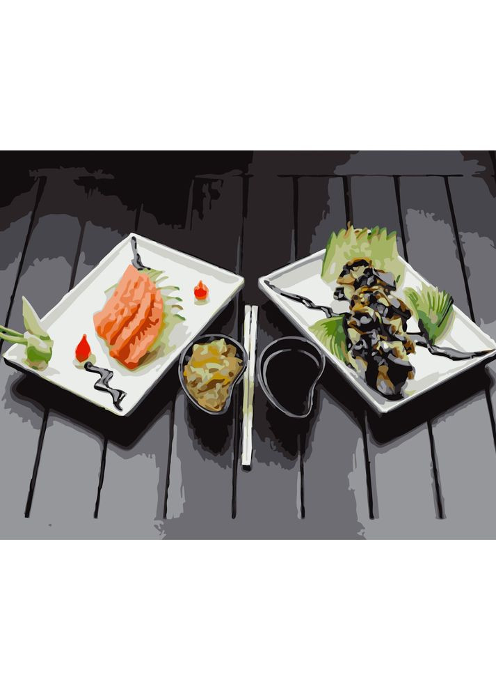 Картина за номерами Японські делікатеси см натюрморт для творчості малювання Strateg (369761535)