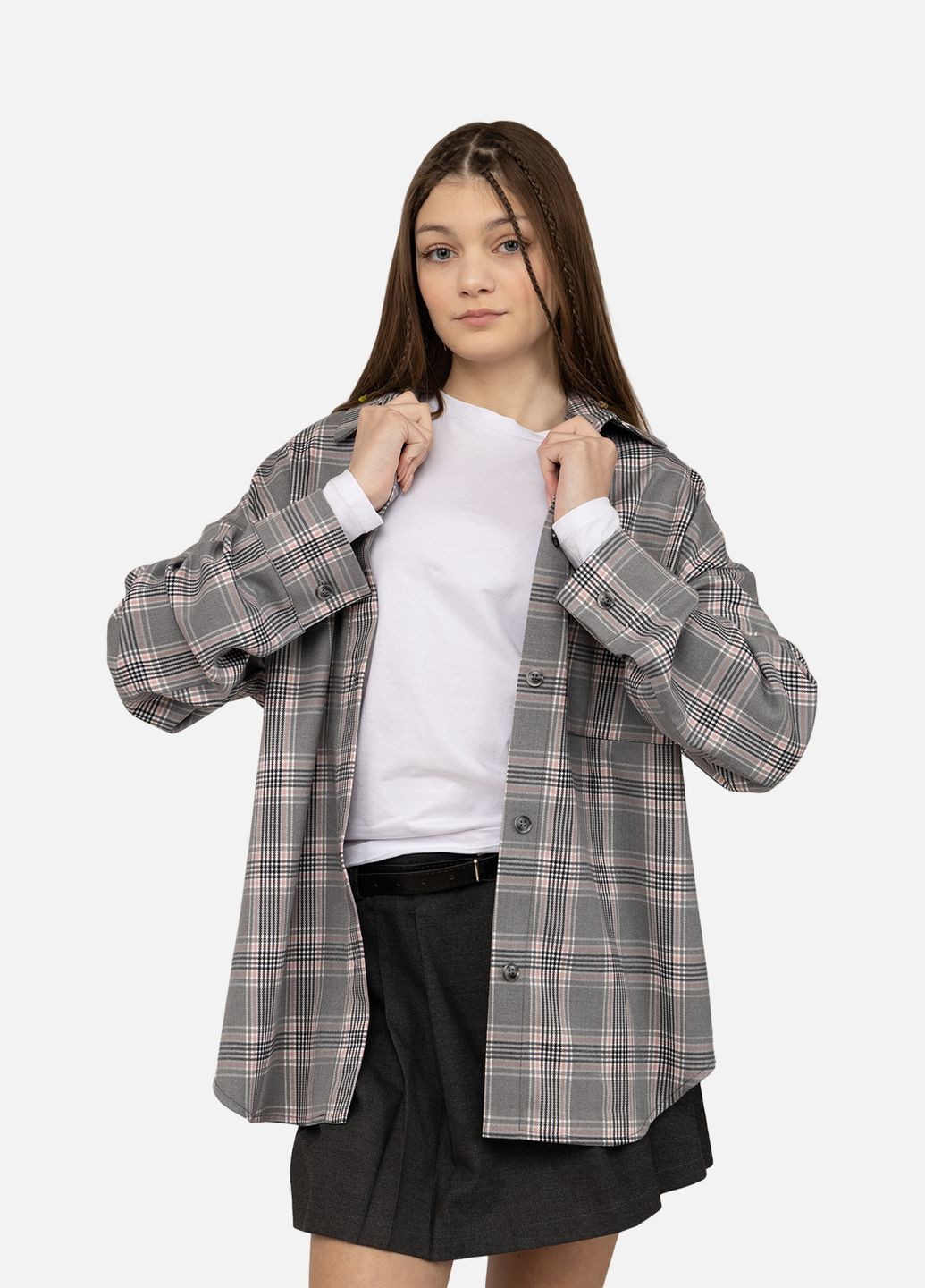 Сорочка жіноча колір сірий ЦБ-00271030 Yuki (320234761)