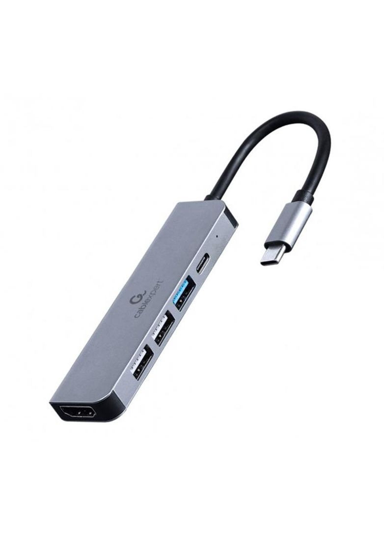 Док-станция USB-C 5-в-1 (A-CM-COMBO5-03) USB/HDMI/PD Cablexpert (370617565)