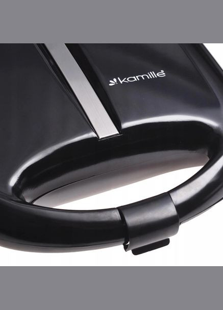 Бутербродница КМ-6725 1400 Вт черная Kamille (336877456)