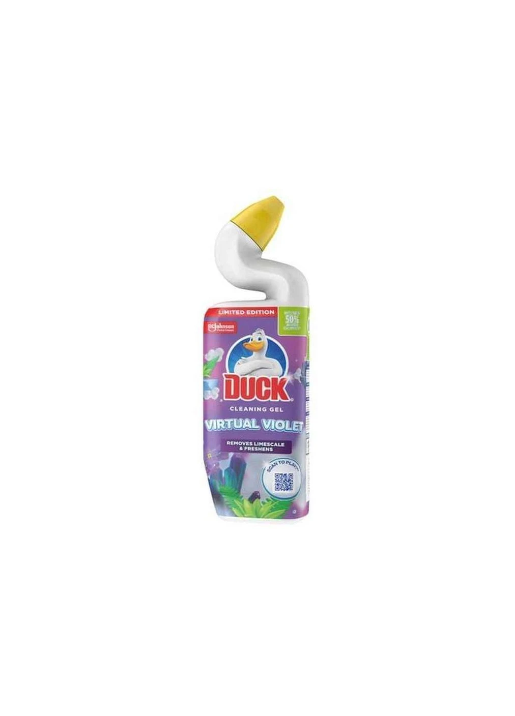 Гель для мытья унитаза 750мл Virtual Violet ТМ DUCK No Brand (387534352)