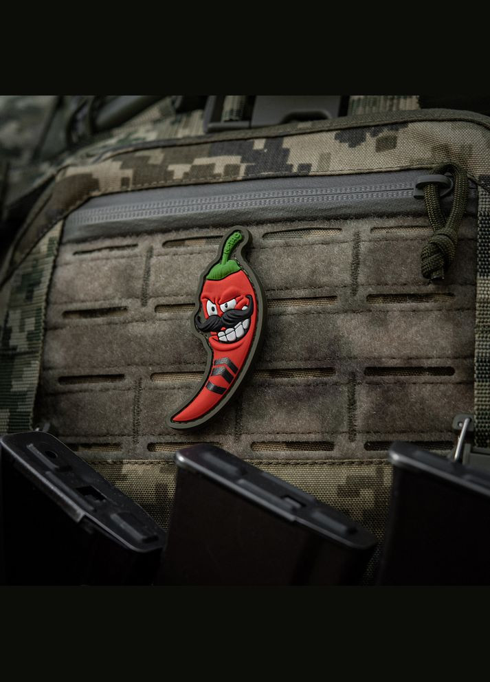 Нашивка Перчик 3D мастер сержант (PVC) M-TAC (315047225)