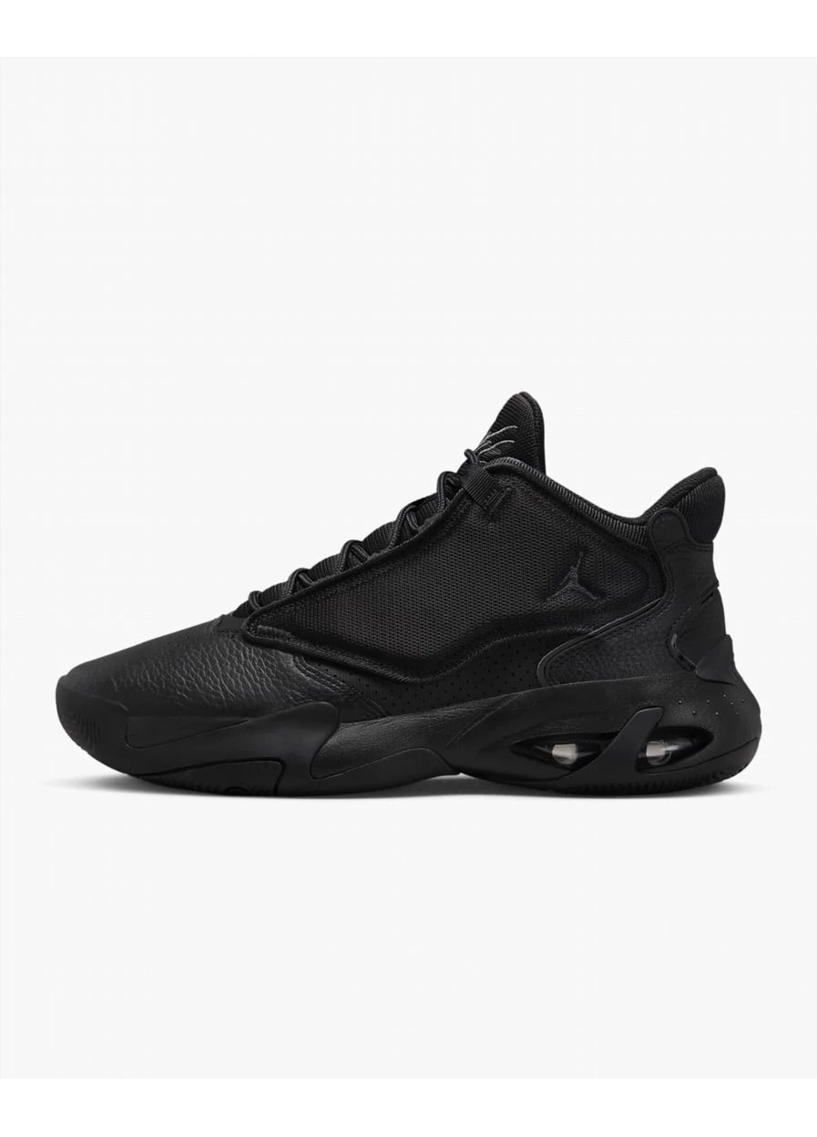 Черные демисезонные кроссовки max aura 4 black dn3687-001 Air Jordan