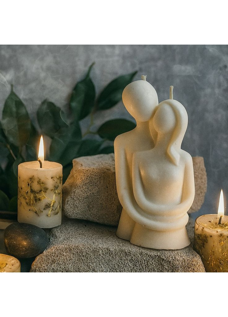 Восковая соевая свеча - Влюбленная пара 5Candles (322347546)