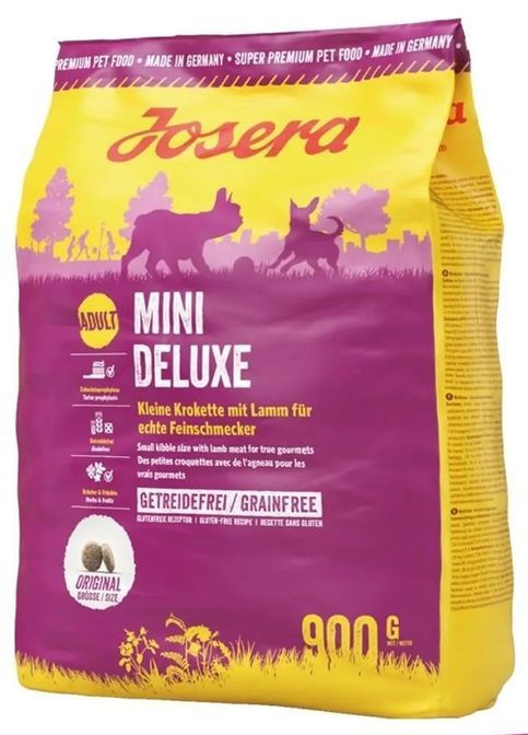 Сухий корм для собак MiniDeluxe 900 г Josera (369929556)