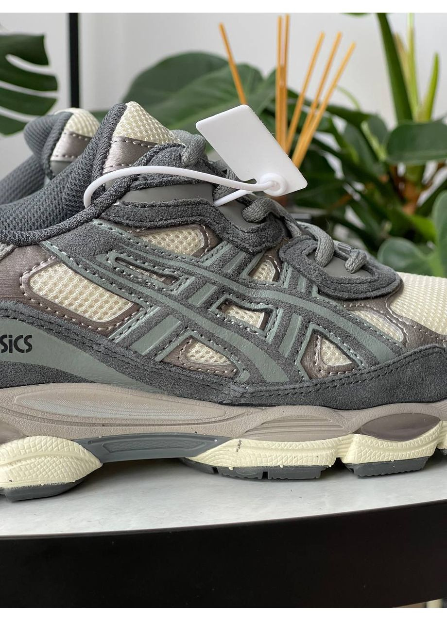 Кросівки жіночі і чоловічі Asics Gel-NYC beige gray brown | Асікс Гель-НЮК бежеві сірі коричневі No Brand бежеві демісезони (355797383)