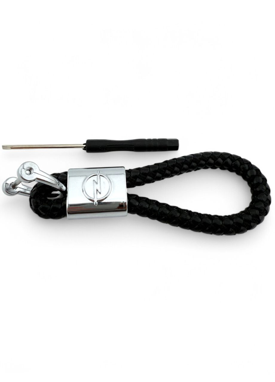 Брелок кожаный косичка Opel (354698771)