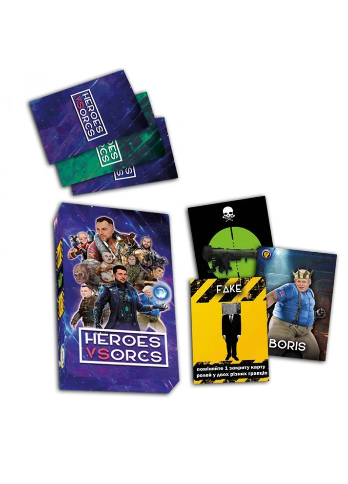 Настільна гра "Герої проти орків – Heroes vs orcs" (010236) / Flixplay (329891398)