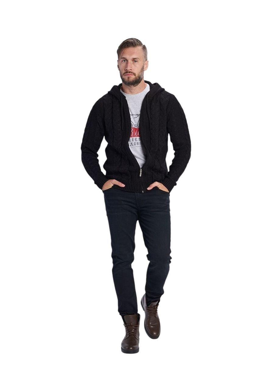 Чорний кардиган чоловічий TIMEOUT