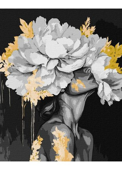 Картина по номерам - Пробуждение красоты с красками металлик extra ©victoria_art 40х50 см IDEYKA (363986976)