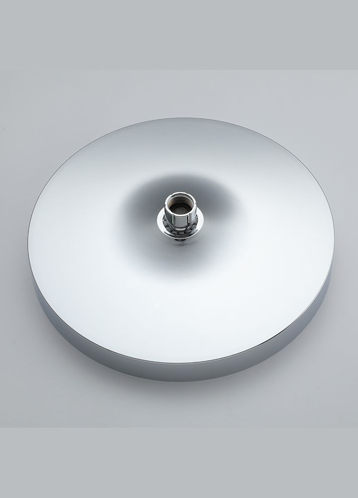 Потолочная лейка F015-25, круглая, Ø250 мм, белый/хром Frap (316089029)