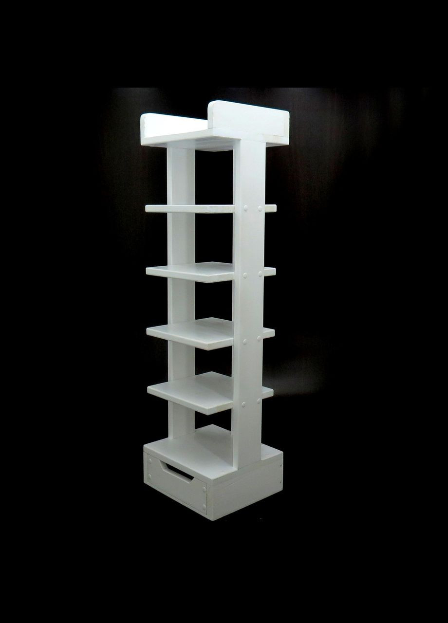 Полиця для взуття з дерева Бувре 6 зефір (ПДО-601920) No Brand (327845573)