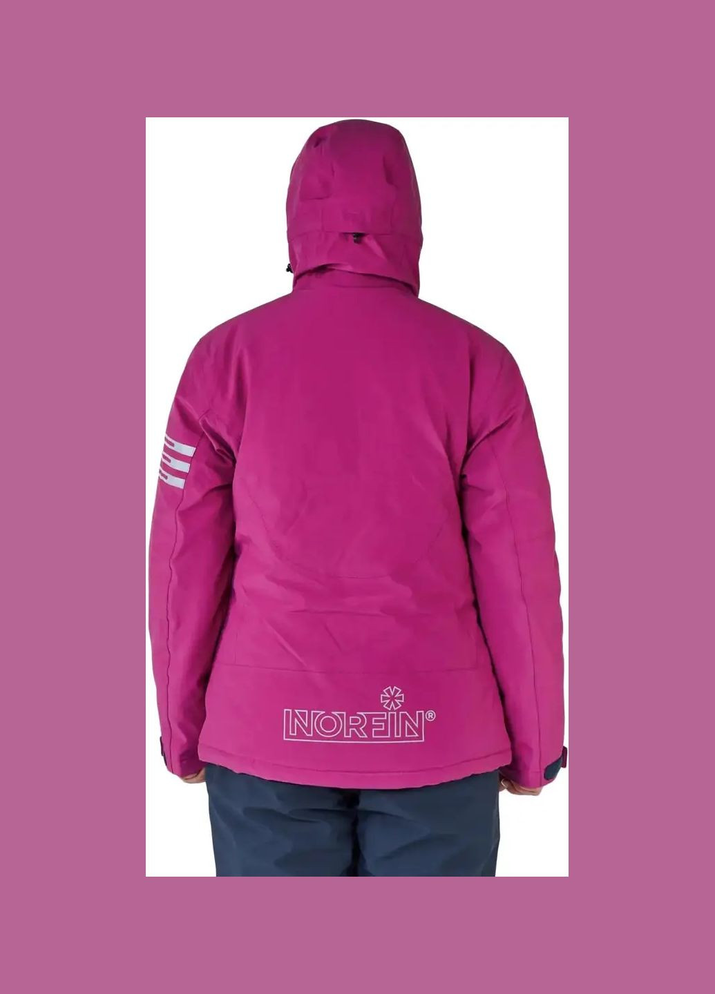Рожева демісезонна куртка women nordic purple -35 ° c / 8000мм пурпуровий Norfin