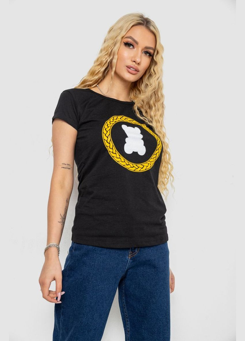 Футболка жіноча з принтом Ager 244R2216 - (325220535)