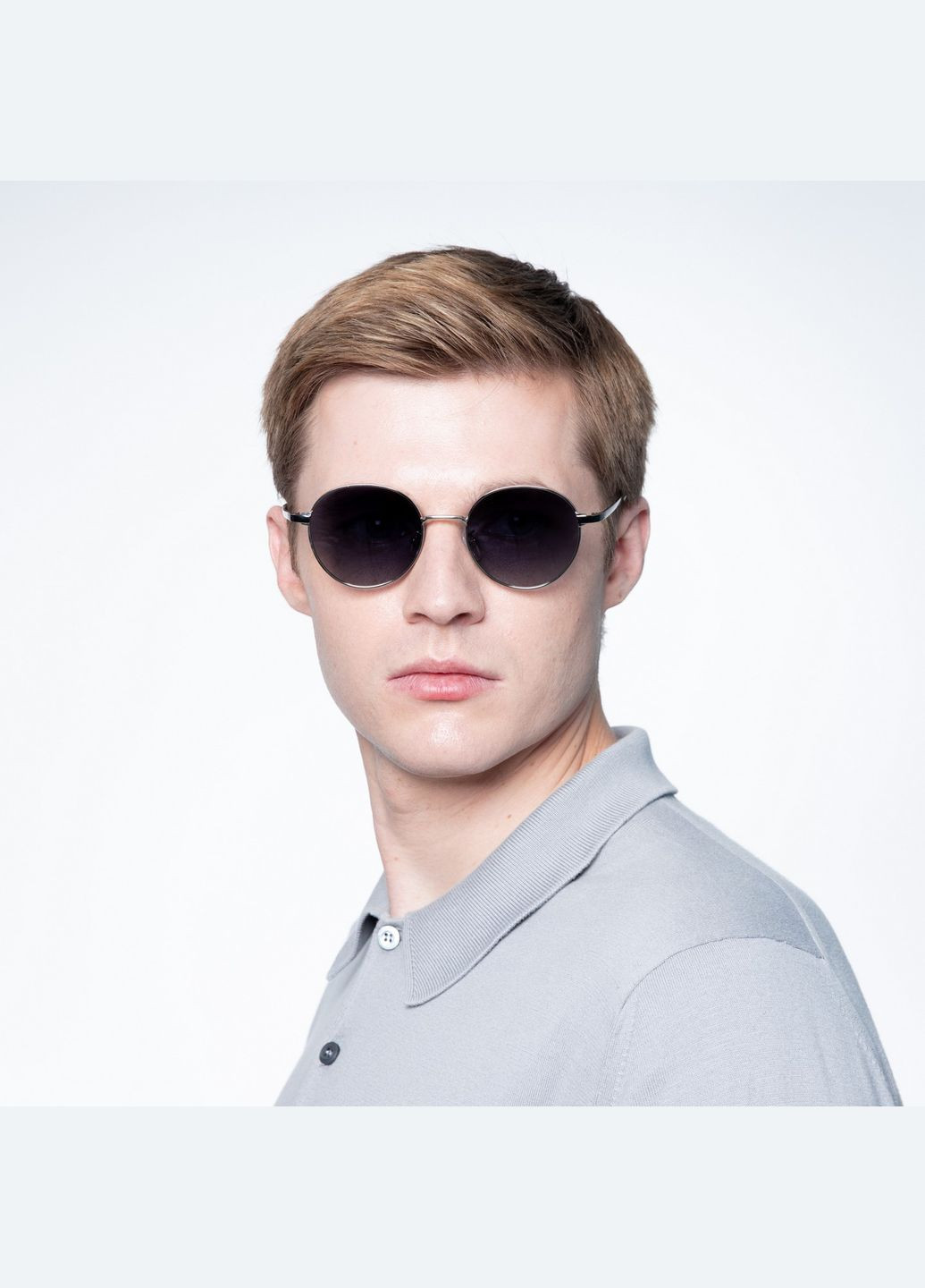 Солнцезащитные очки с поляризацией Тишейды мужские 195-998 LuckyLOOK 195-998m (280914110)