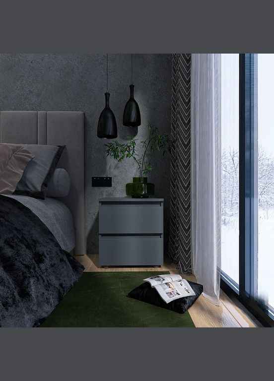 Тумба приліжкова ТЛ-1 Лайт 45х38х49 см (EVR-4911) Еверест (311683570)