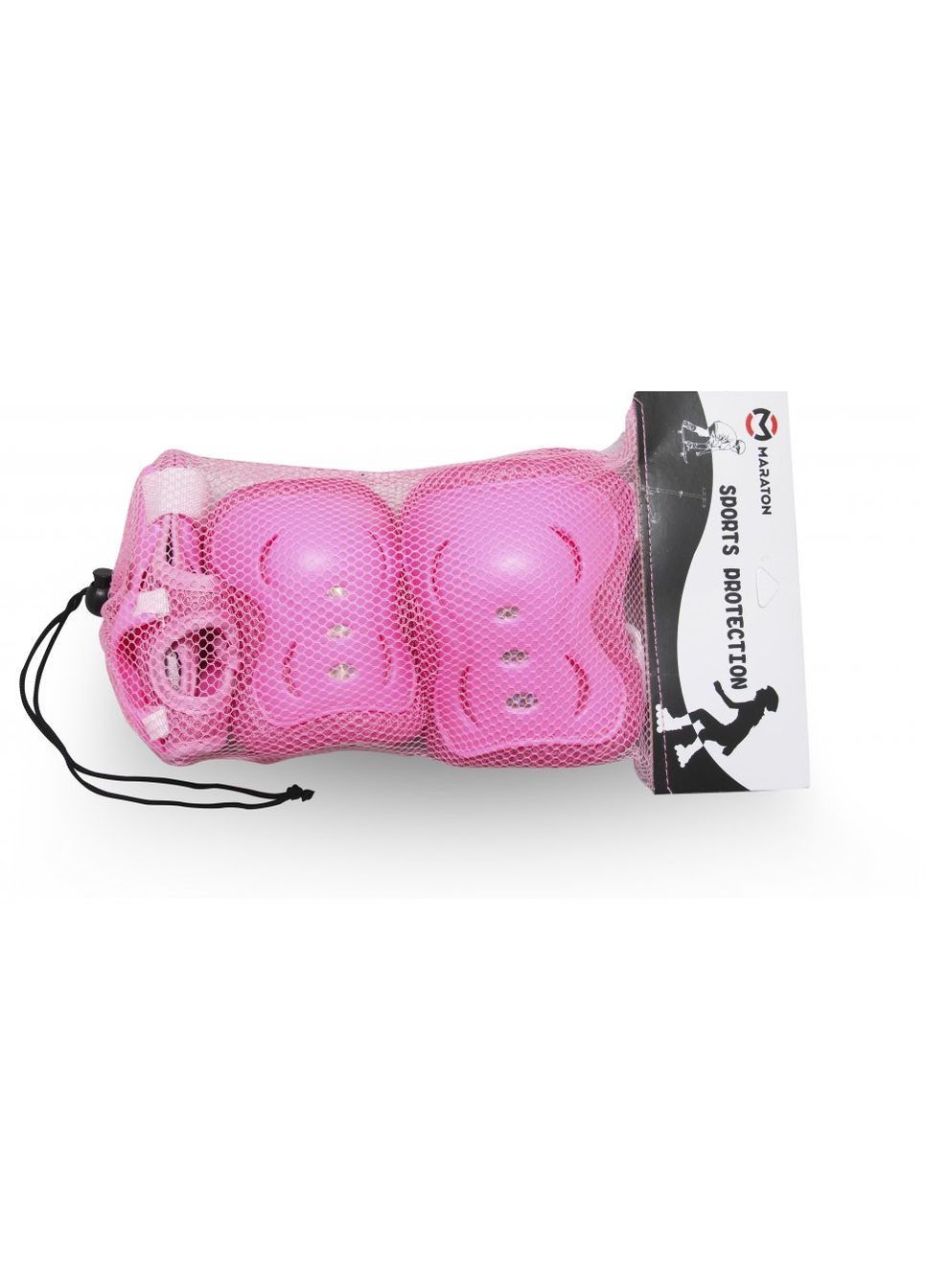 Комплект защиты с регулировкой размера розовый (ZMR02PN) Maraton (365546827)