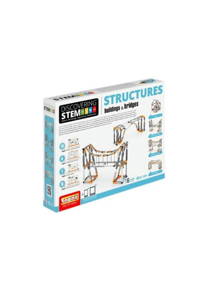 Конструктор Stem Конструкции: Здания и Мосты (STEM06) Engino (281425983)