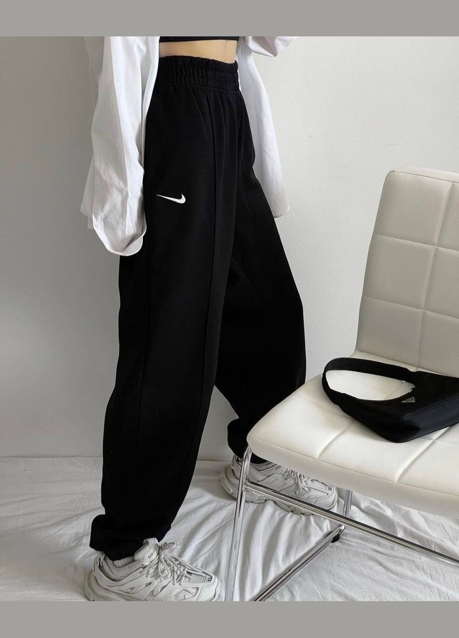 Жіночі штани джогери колір чорний р.48/50 453084 New Trend (285711964)