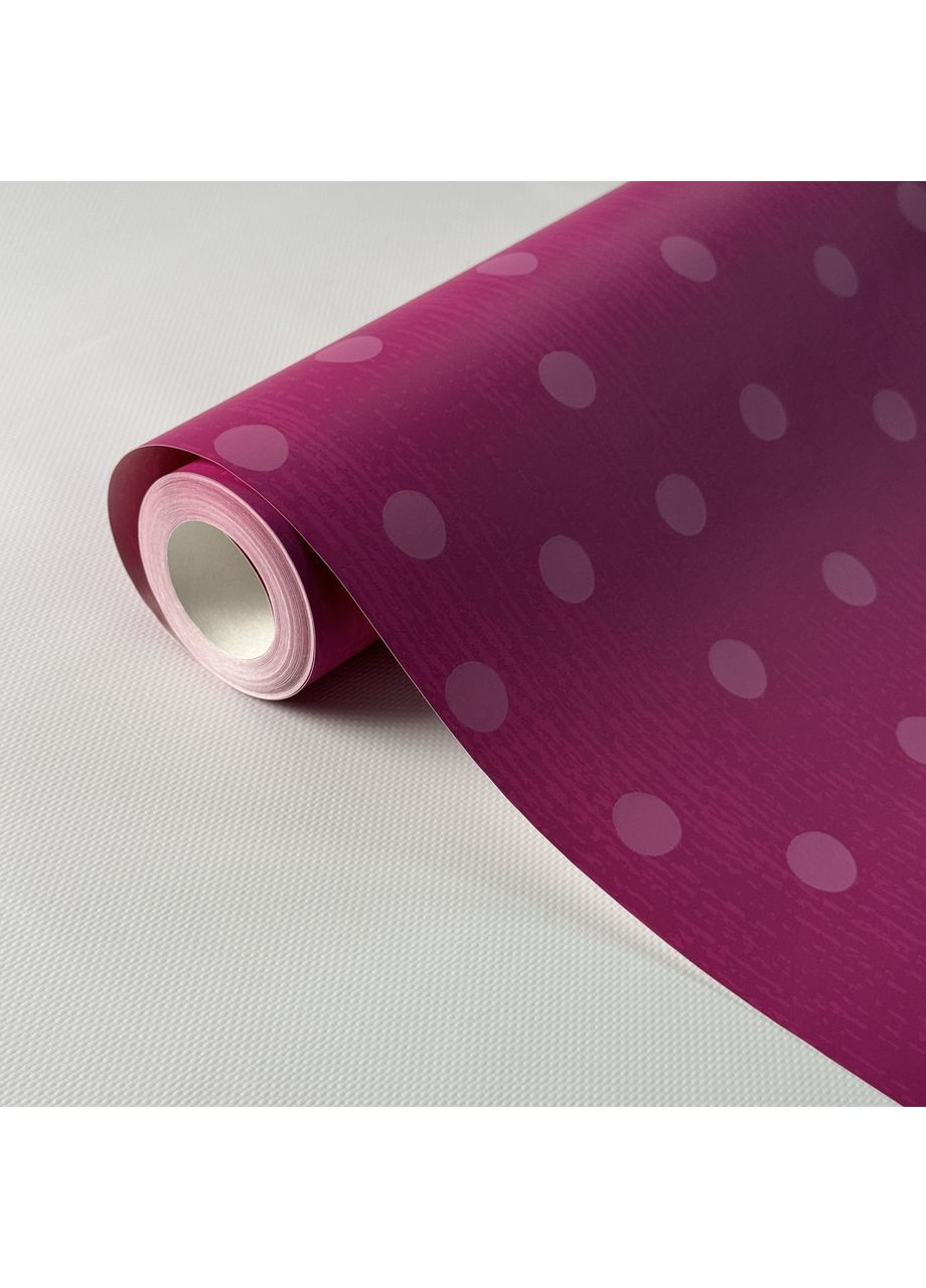 Шпалери вінілові 4 Woman 54033 рожеві в горошок 0.53×10.05 м MARBURG (371776133)
