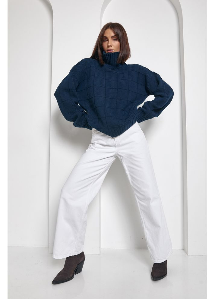 Синій светр жіночий Viviami