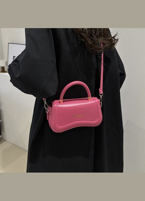 Женская сумка Fashion 8414 кросс-боди розовая No Brand (306709591)