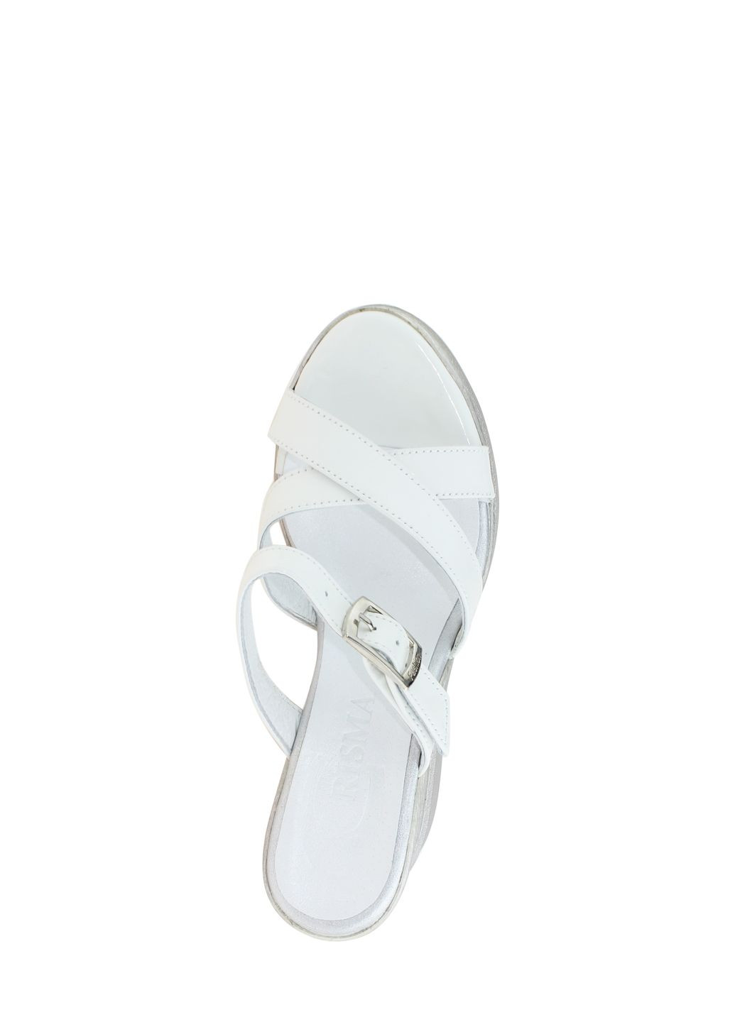 Белые шлепанцы 0262l14340 белый Crisma