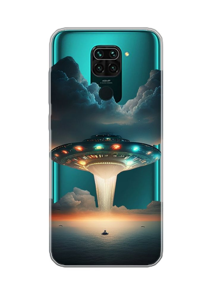 Чехол на Xiaomi Redmi Note 9 Тарелка UFO (принт 241) Creative (359497424)