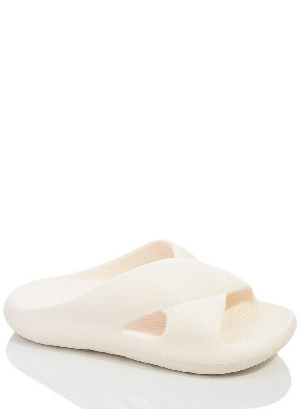 Бежевые литые шлепанцы luckline n5065-287 Luck Line