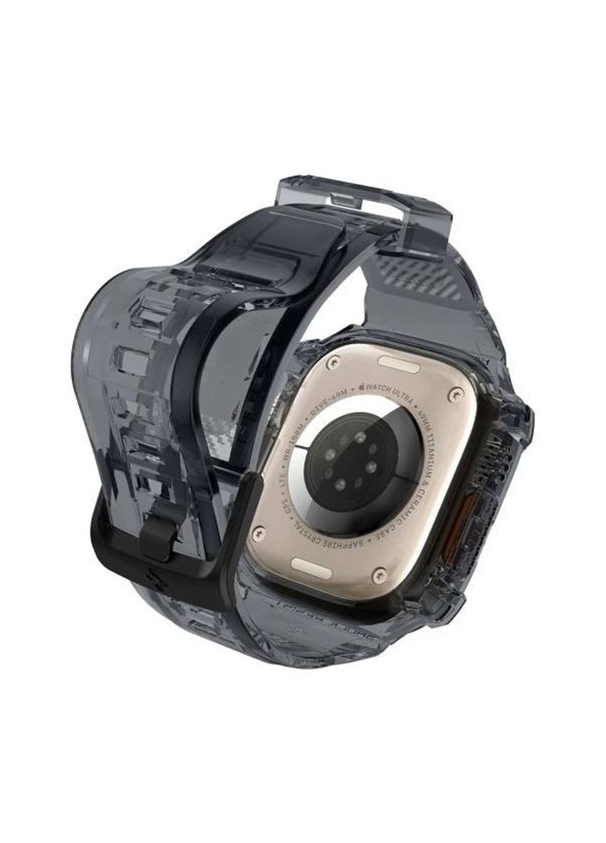Чехол-ремешок Rugged Armor Pro для Apple Watch Ultra / Ultra 2 49 mm Space Crystal (ACS06028) KLB Spigen (390056826)