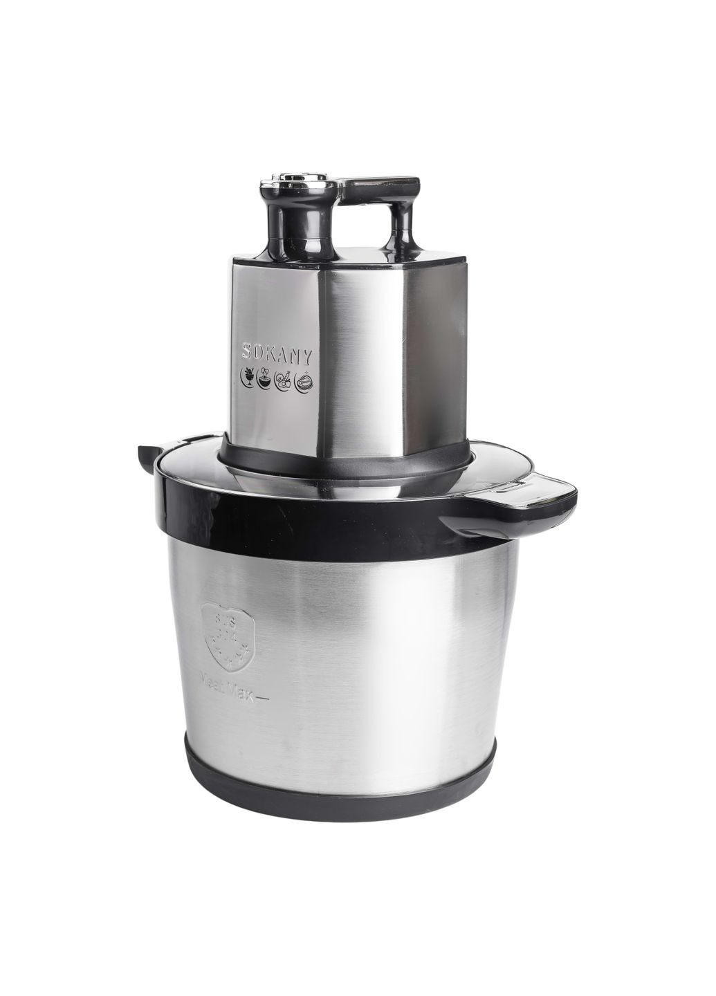 Чопер кухонний SK-06033 із чашею на 4.5 літрів 800 Вт Sokany (328441581)