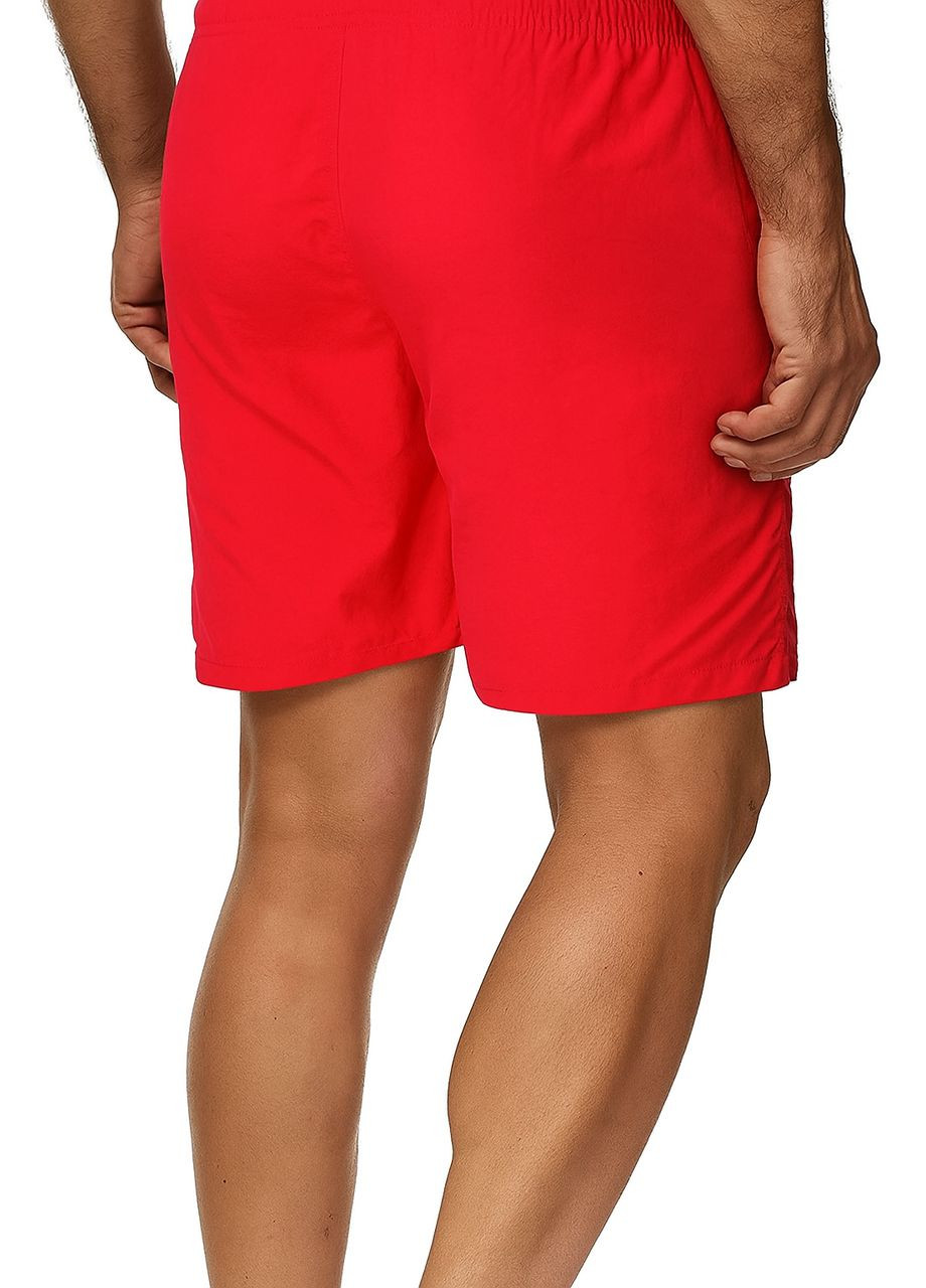 Мужские красные пляжные летние мужские шорты на море, комфортные мужские пляжные короткие стильные для купания плавки-шорты No Brand