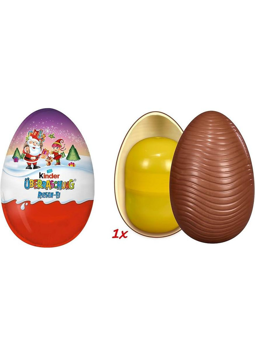 Шоколадне яйце XXL Überraschung Riesen Classic-Ei 220г. Kinder (330133054)