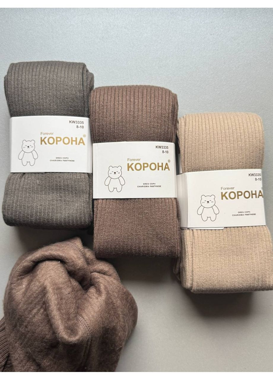 3 шт очень теплые колготки с начесом премиум качества Корона (365958888)