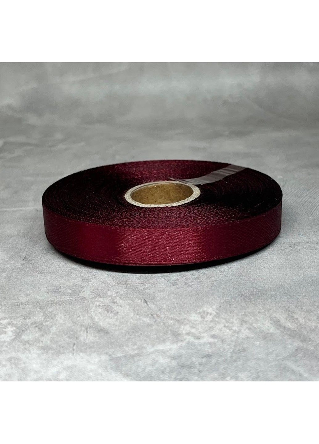 Атласная лента, ширина 1 см, цвет бордовый, арт 018126, 23 м No Brand (329188080)