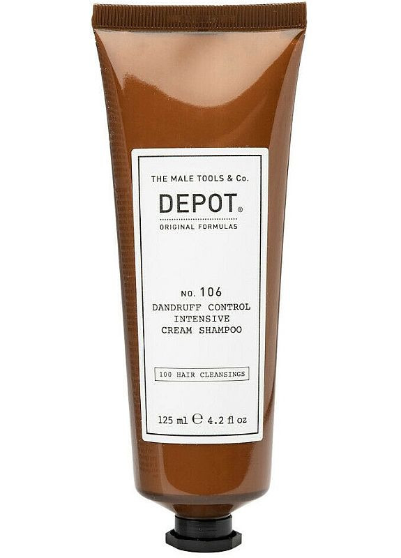 Інтенсивний шампунь проти лупи 106 Dandruff Control Intensive Cream Shampoo 125ml (2-900137) Depot (369797438)