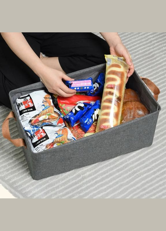 Каркасний короб-органайзер для зберігання одягу /іграшок 47*28*20 см No Brand (326602120)